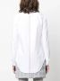 Thom Browne Blouse met logopatch Wit - Thumbnail 4