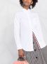 Thom Browne Blouse met logopatch Wit - Thumbnail 5