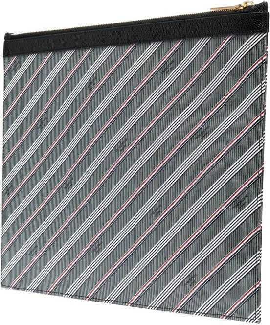 Thom Browne Buidel met logoprint Grijs