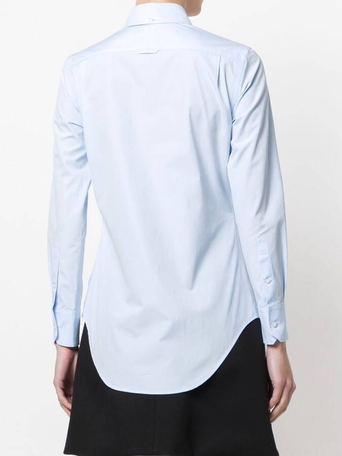 Thom Browne Button-down blouse Blauw