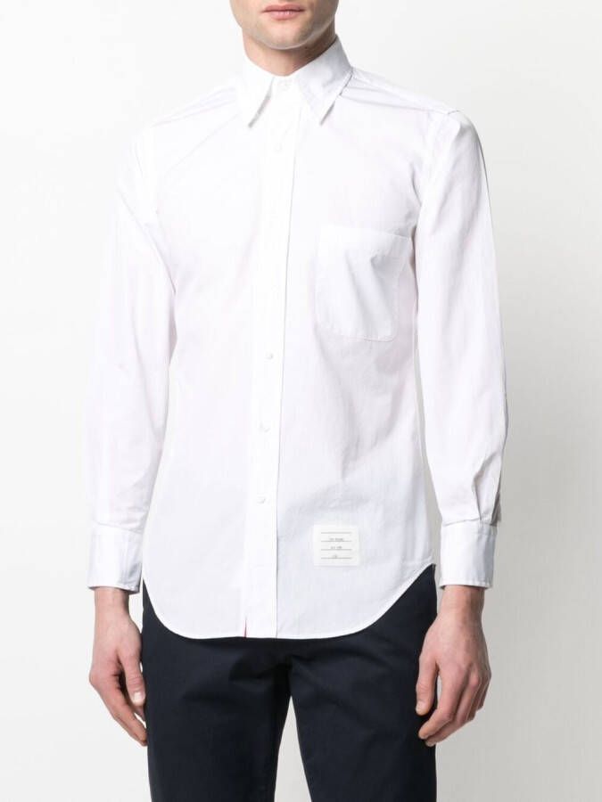 Thom Browne Button-down overhemd Wit