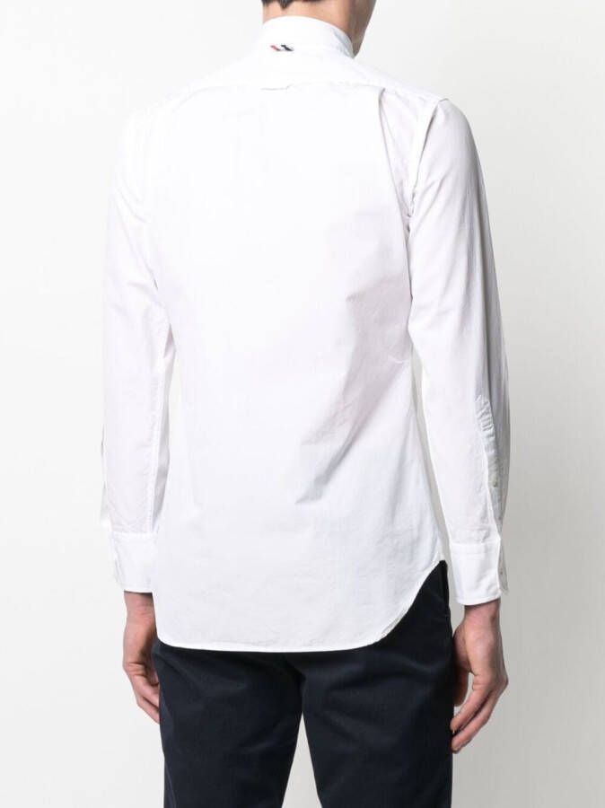 Thom Browne Button-down overhemd Wit