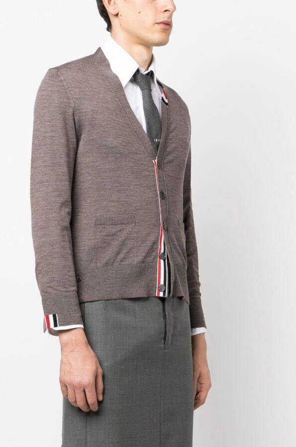 Thom Browne Button-up vest Bruin