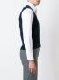 Thom Browne Cardigan zonder mouwen Blauw - Thumbnail 3