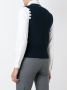 Thom Browne Cardigan zonder mouwen Blauw - Thumbnail 4