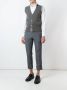 Thom Browne cardigan zonder mouwen Grijs - Thumbnail 2
