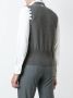 Thom Browne cardigan zonder mouwen Grijs - Thumbnail 4