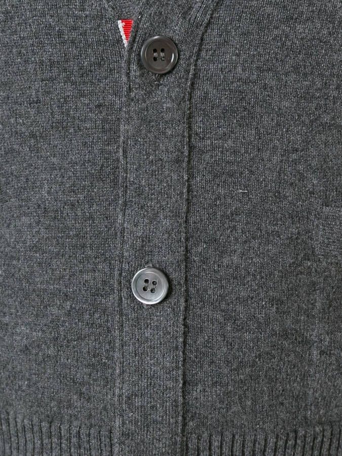 Thom Browne cardigan zonder mouwen Grijs