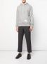 Thom Browne Center-Back Stripe Loopback gebreide trui met capuchon Grijs - Thumbnail 2
