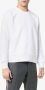 Thom Browne Center-Back Stripe Loopback Knit Crewneck Pullover Wit - Thumbnail 3