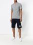 Thom Browne Center-Back Stripe Relaxed Fit Short Sleeve Pique Polo Grijs - Thumbnail 2