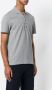 Thom Browne Center-Back Stripe Relaxed Fit Short Sleeve Pique Polo Grijs - Thumbnail 3