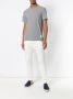 Thom Browne T-shirt met RWB-streep Grijs - Thumbnail 2