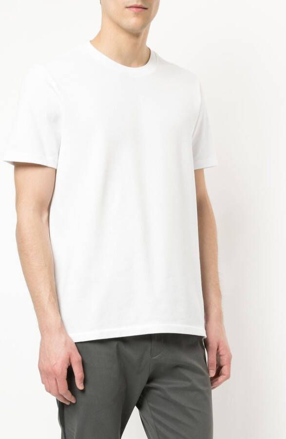 Thom Browne T-shirt met RWB-streep Wit