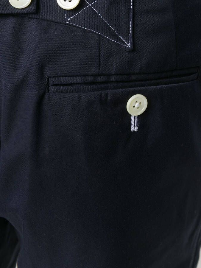 Thom Browne Chino shorts Blauw