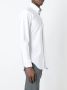 Thom Browne Classic Long Sleeve Shirt In White Oxford Wit - Thumbnail 3