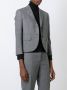 Thom Browne Classic Single Breasted Sport Coat In Medium Grey 2-Ply Wool Fresco Grijs - Thumbnail 3