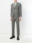 Thom Browne Classic Suit With Tie In 2ply Fresco Grijs - Thumbnail 2