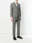 Thom Browne Classic Suit With Tie In 2ply Fresco Grijs - Thumbnail 3