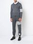 Thom Browne Classic Sweatpant With Engineered 4-Bar In Classic Loop Back Grijs - Thumbnail 2
