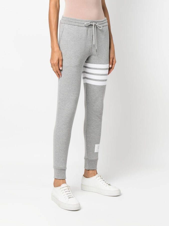 Thom Browne Classic Sweatpants In Classic Loop Back With Engineered 4-Bar Grijs