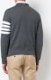 Thom Browne Classic Sweatshirt With Engineered 4-Bar In Classic Loop Back Grijs - Thumbnail 4
