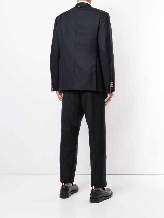 Thom Browne classic two piece suit Blauw