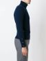 Thom Browne 4-Bar gestreepte kasjmier coltrui Blauw - Thumbnail 3