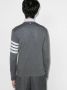 Thom Browne Crewneck Pullover With 4-Bar Stripe In Medium Grey Merino Grijs - Thumbnail 3