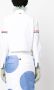 Thom Browne Cropped blouse Wit - Thumbnail 4