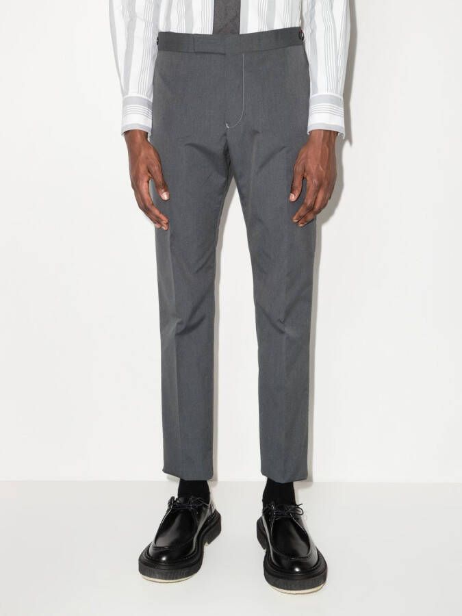 Thom Browne Cropped broek Grijs