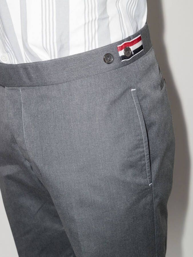 Thom Browne Cropped broek Grijs