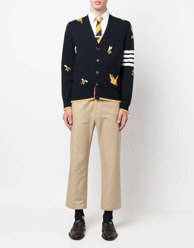 Thom Browne Cropped chino Bruin