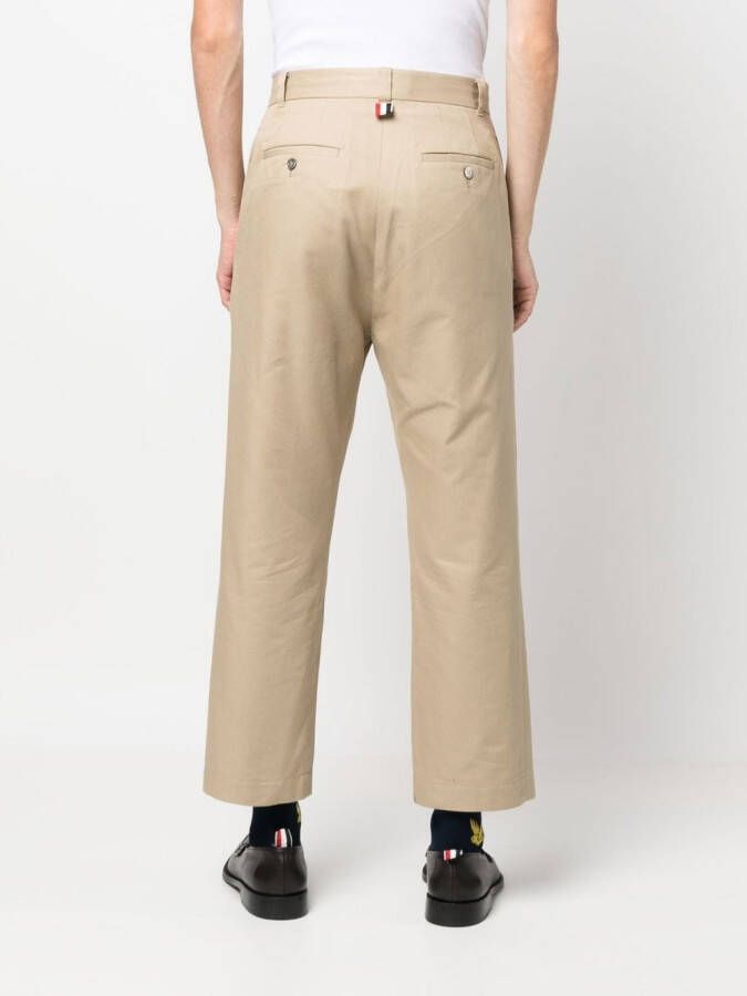 Thom Browne Cropped chino Bruin
