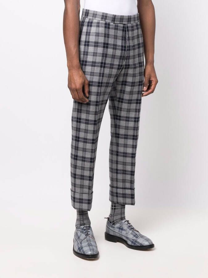 Thom Browne Cropped pantalon Grijs