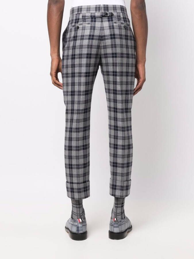 Thom Browne Cropped pantalon Grijs