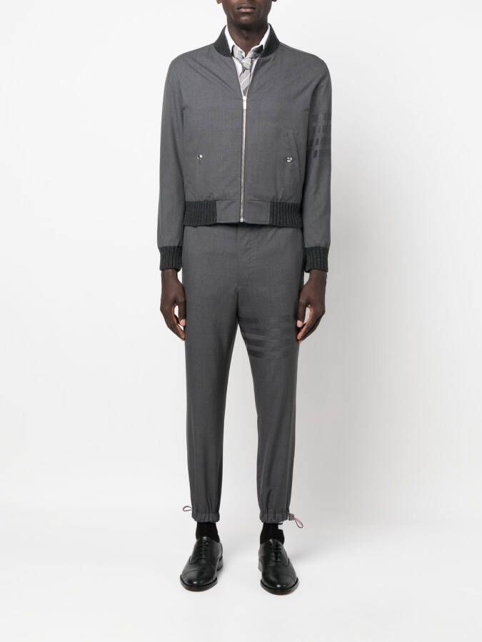 Thom Browne Cropped pantalon Grijs