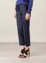 Thom Browne cropped tailored trousers Blauw - Thumbnail 3