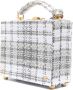 Thom Browne Crossbodytas met tartan ruit Grijs - Thumbnail 3