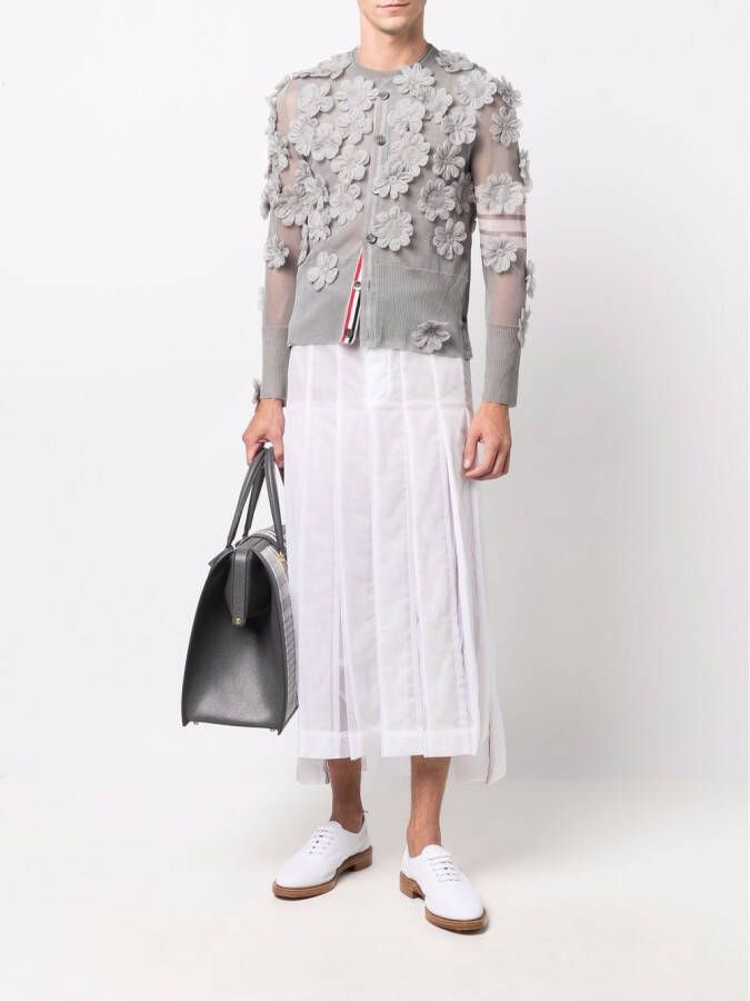 Thom Browne Doorzichtig vest Grijs