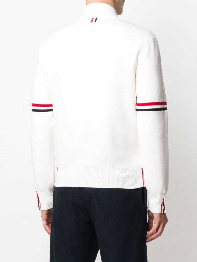 Thom Browne Driekleurig vest Wit