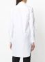 Thom Browne elongated button-down shirt Wit - Thumbnail 4