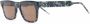 Thom Browne Eyewear TB 418 zonnebril met RBW streep Blauw - Thumbnail 2