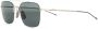 Thom Browne Eyewear TB120 zonnebril met piloten montuur Zwart - Thumbnail 2