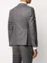 Thom Browne 4-Bar blazer met enkele rij knopen Grijs - Thumbnail 4
