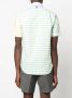 Thom Browne Funmix gingham-check short-sleeved shirt Blauw - Thumbnail 4