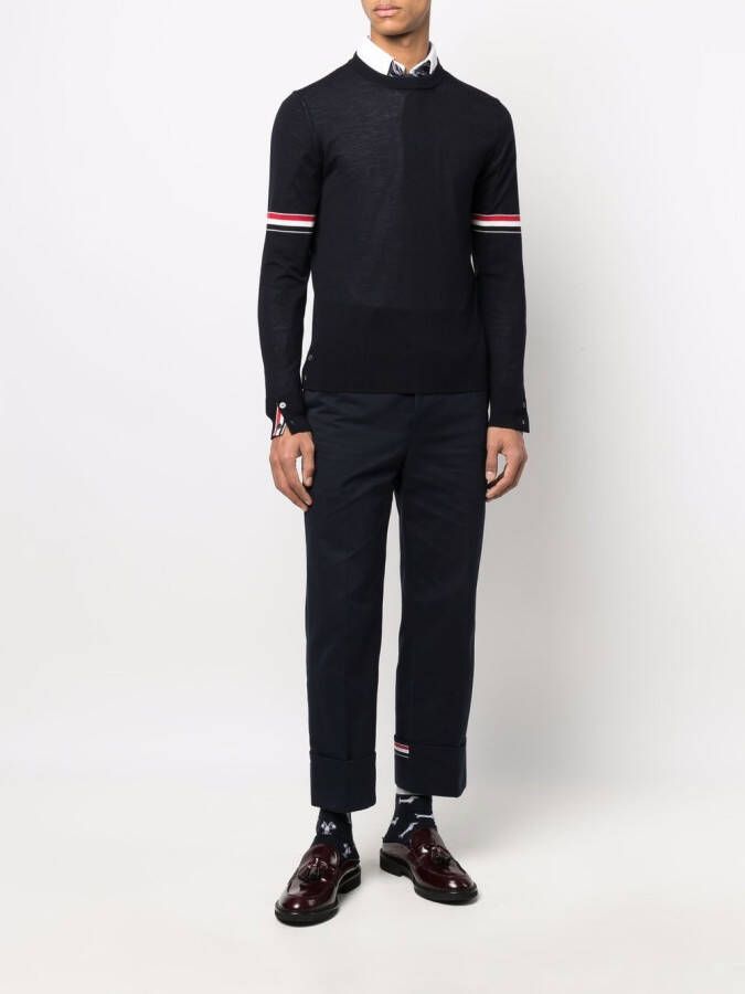 Thom Browne Gebreide trui Blauw