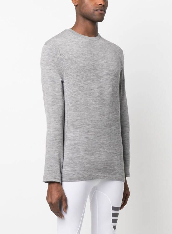 Thom Browne Gebreide trui Grijs