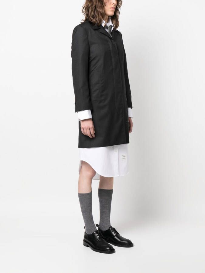 Thom Browne Gelaagde jurk Grijs