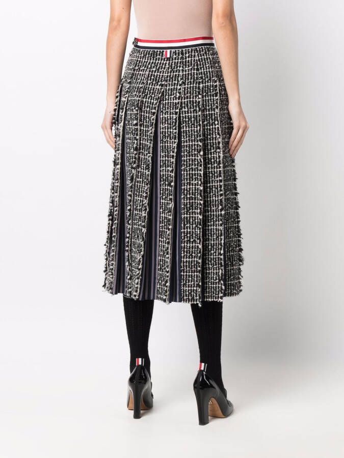 Thom Browne Geplooide rok Zwart